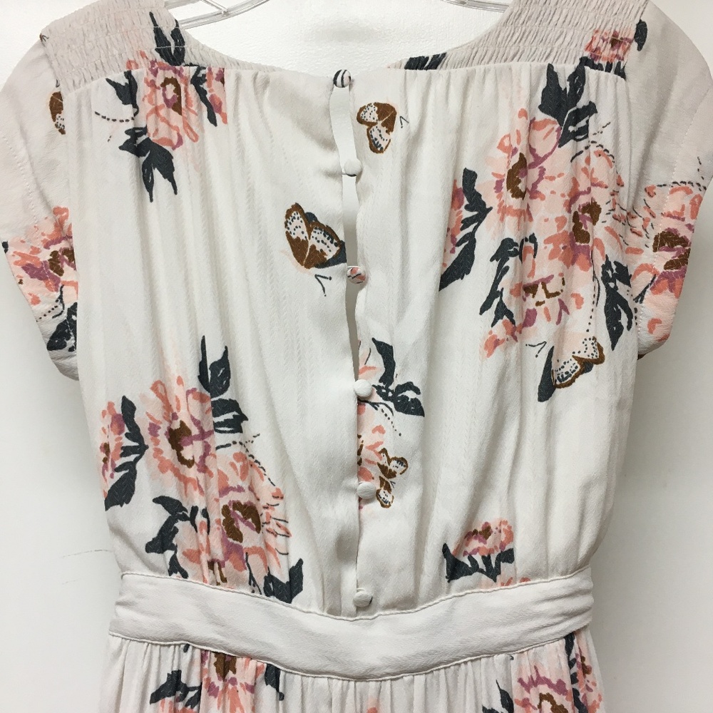Free People All I Got Floral V Neck Maxi Dress - Picture 14 of 15